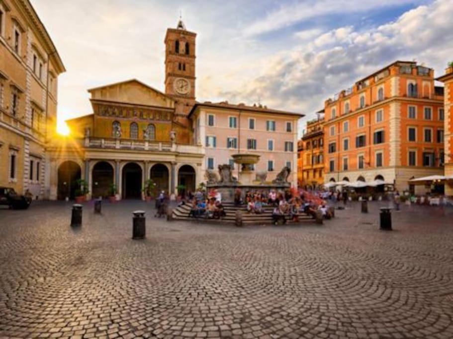 Trastevere Apartment House Holiday Rome Bagian luar foto